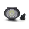 Yt-gc03 USB charging bicycle headlight Solar horn Headlight Bicycle Riding flashlight Bike light Bell Item Picture